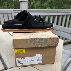 Free People Mika Footbed -Black